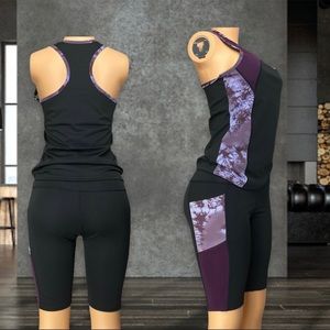 Women's Yoga, Workout, Gym, Running, Jogging  top & shorts set.